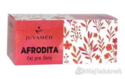 Juvamed JUVAMED AFRODITA bylinný čaj pre ženy, 20x1,5g